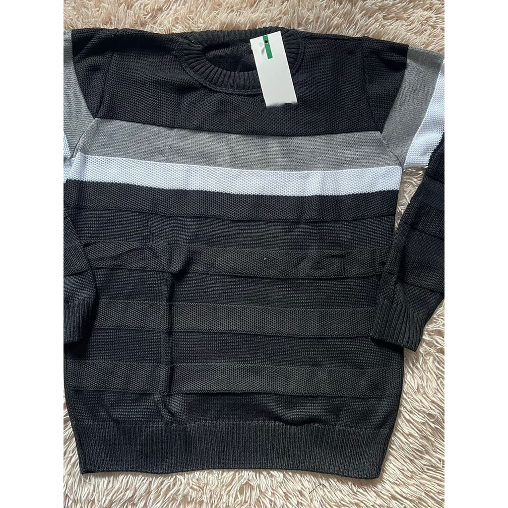 Suéter masculino Premium padrão Passe o inverno com mais estilo e elegância.