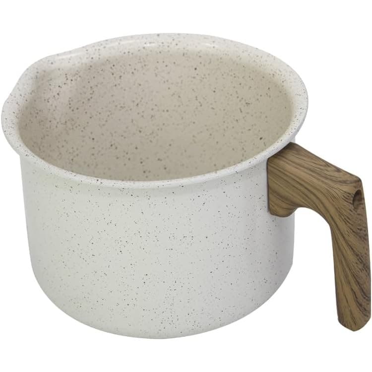 Leiteira Caneca Fervedor Ceramica Inducao Marmol Mimo Style