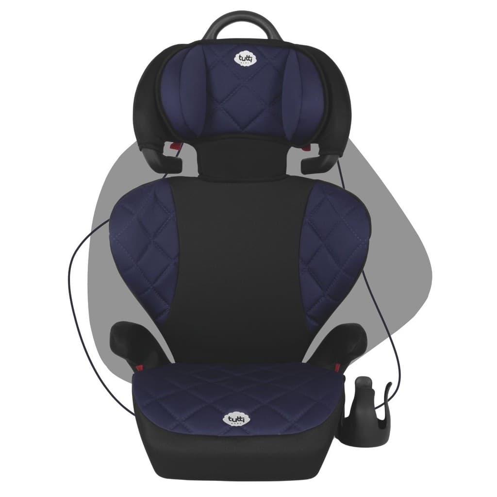 Tutti Baby Triton II Cadeirinha cadeira booster infantil para carro assento cor azul e preto