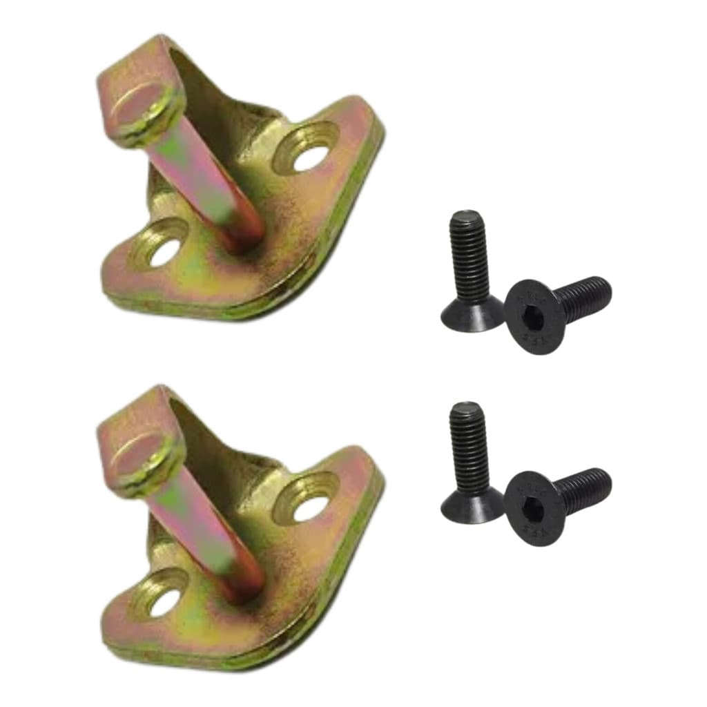 2 Batente Porta Gancho Fechadura Ducato 2.8 Jtd 2.3 +4 Paraf