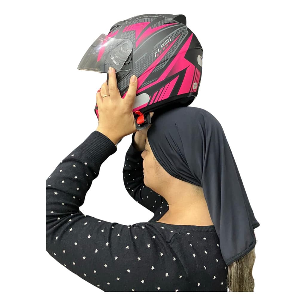 Bandana Tubular Balaclava Proteção Cabelo Uber Moto Uv50+