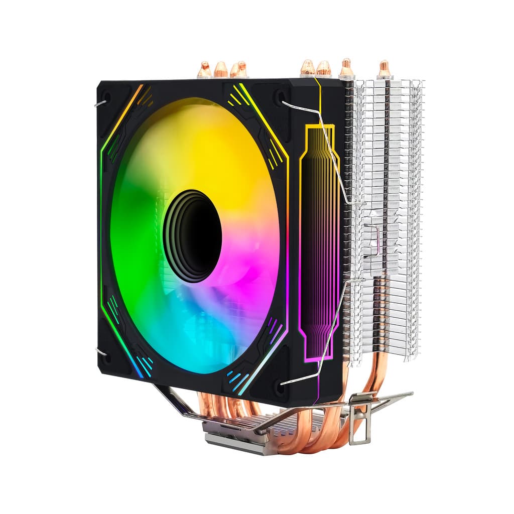 Cooler Fan LED RGB Processador CPU Multi Intel AMD Revenger G-VR344