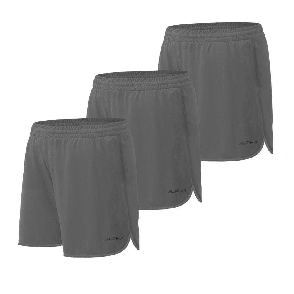 Kit 3 Shorts de Corrida Dry Alpha Co