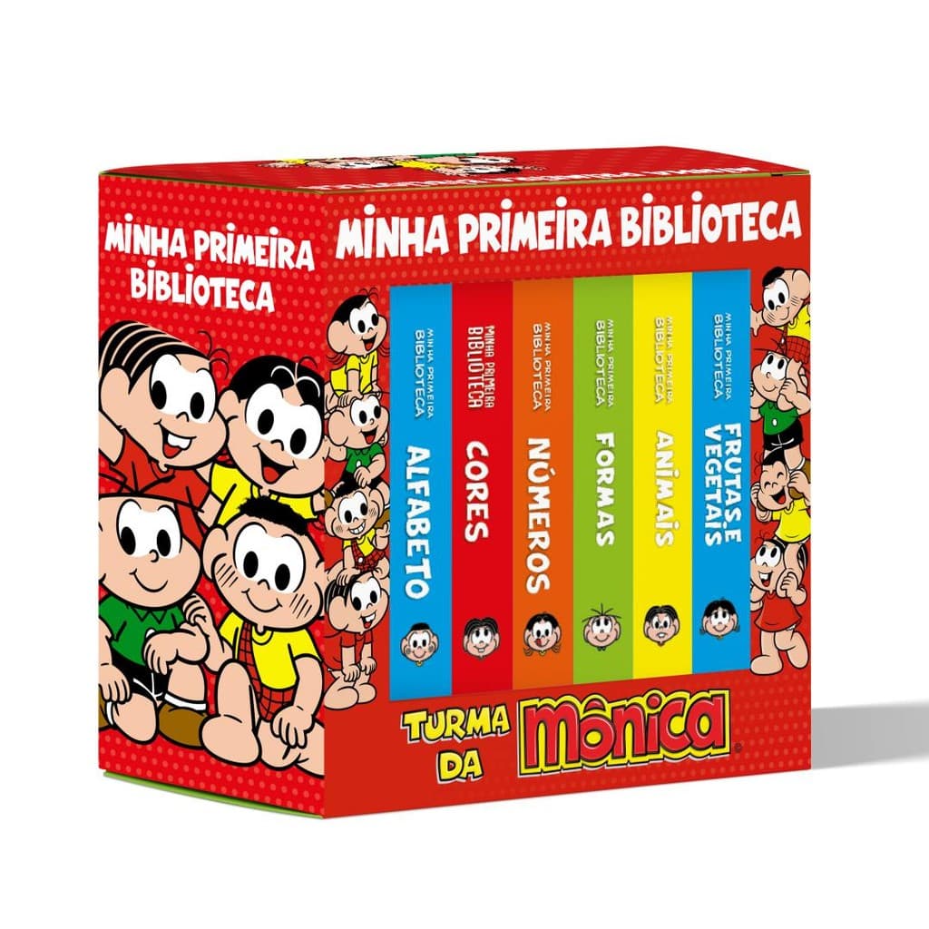 Box - Turma da Mônica Coleção Minha Primeira Biblioteca   L133