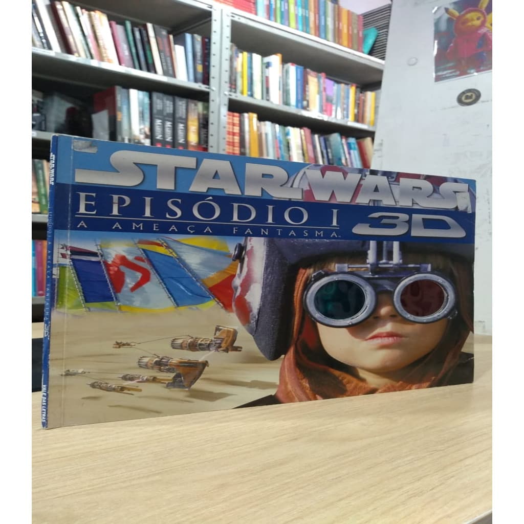 star wars episodio i a ameaça fantasma 3d autor editora vale das letras