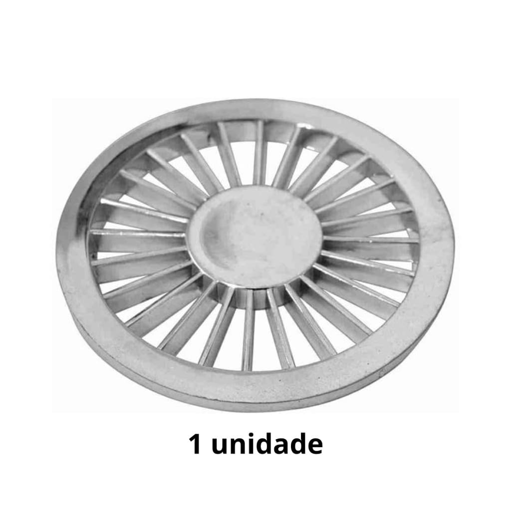 GRELHA REDONDA PARA RALO - 10CM