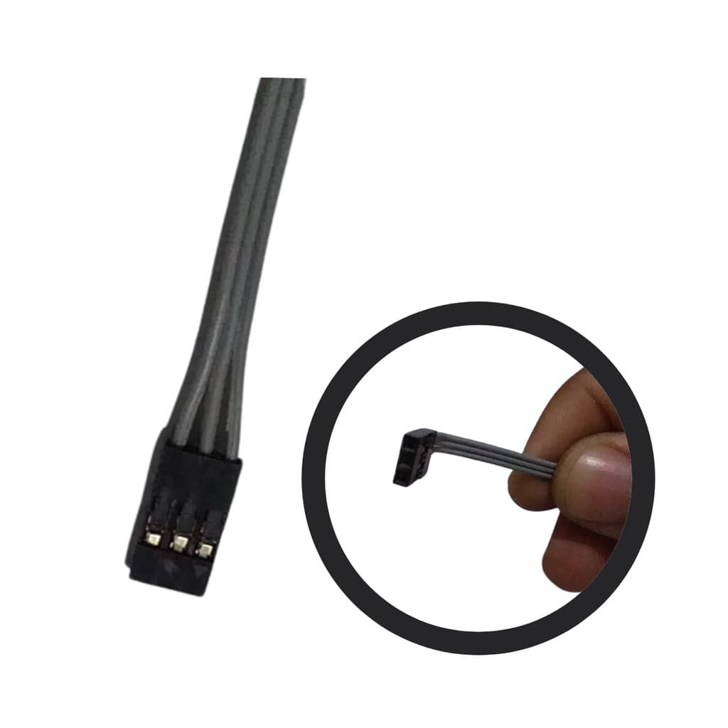 Cabo Flat para Portão Eletrônico 12cm 3 Vias Acton