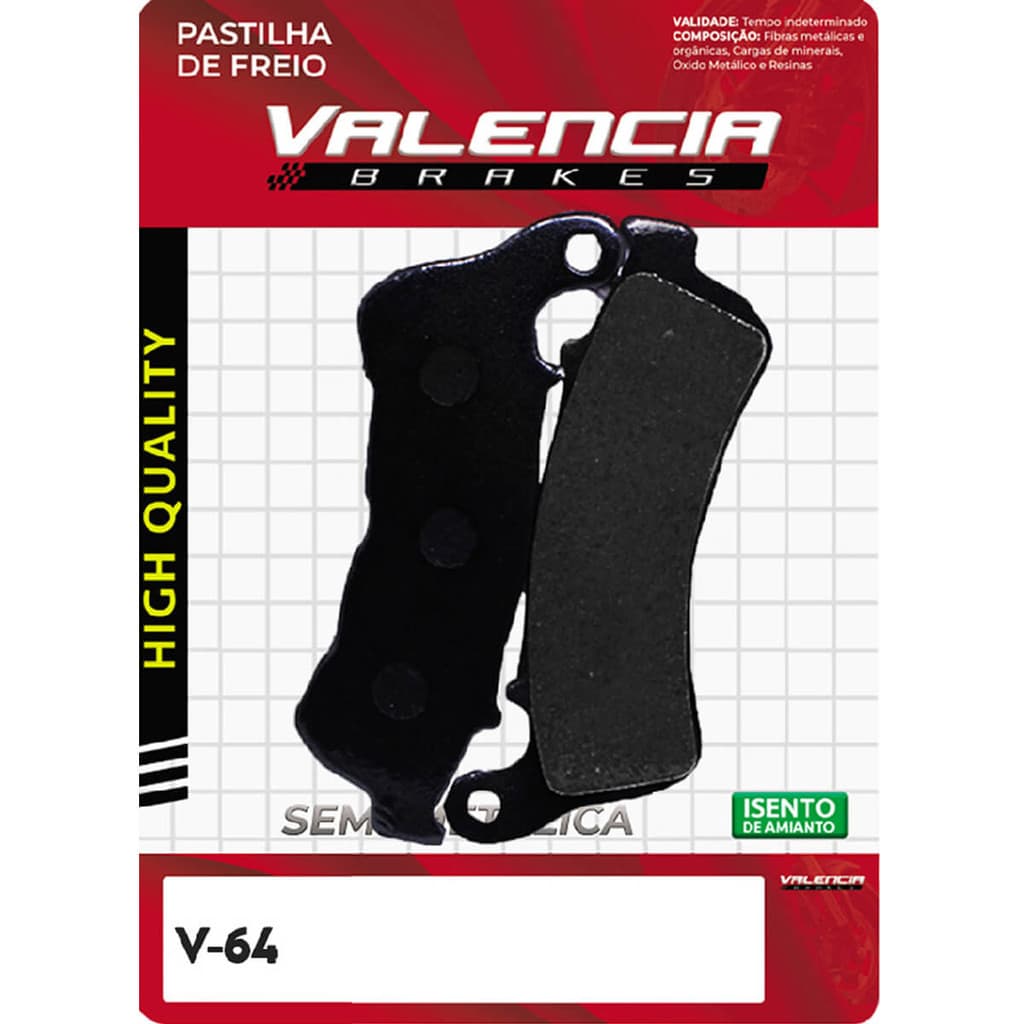 Pastilha Freio Dianteiro Honda Cb 300 Com Abs/ Xre 300 Com Abs/ Sh 300/ Cbf 1000 Com Abs/ Cb Twister 250 