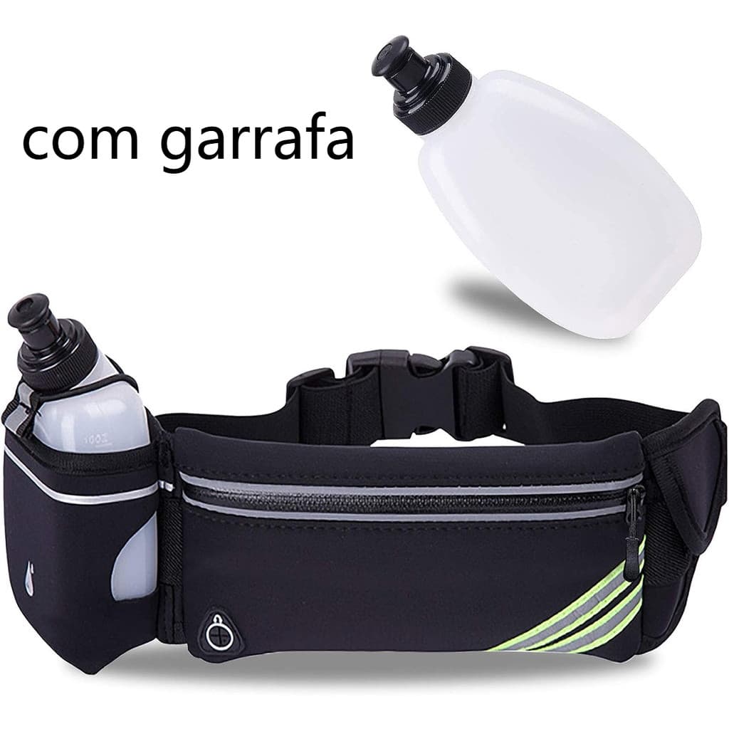 Bolsa de corrida à prova d'água com suporte para garrafa de água