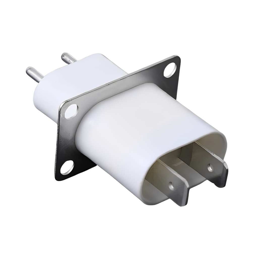 01 Pç/04 Pçs/08 Pçs Conector Para Magnetron Soquete Pino Plug Encaixe Tomada