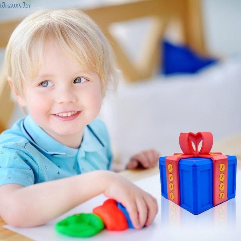 dusur9 Caixa Problemas Divertida Impressa Parafusos Abertura Novidade