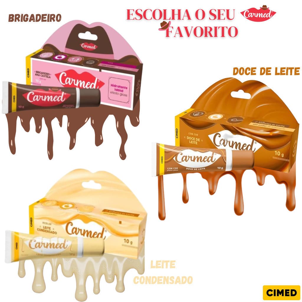 Carmed Hidratante Labial  Ana Castela Boiadeira 10g