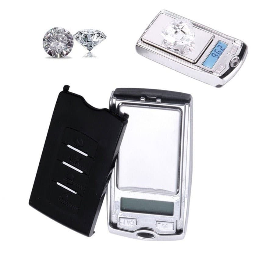 Nova Balança De 0.01g Mini Alta Precisão 200G/100G Digital Para Carros Chave De Cozinha