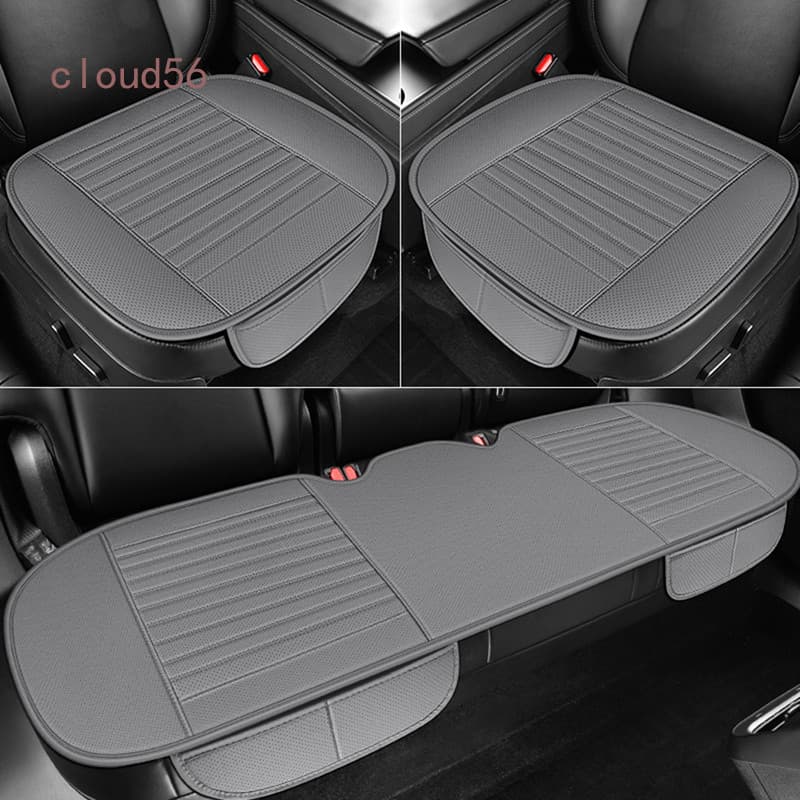 BH Capa Universal Para Assento De Carro Protetor De Meio Pacote Sem Encosto Almofada Antiderrapante Dianteiro/Traseiro