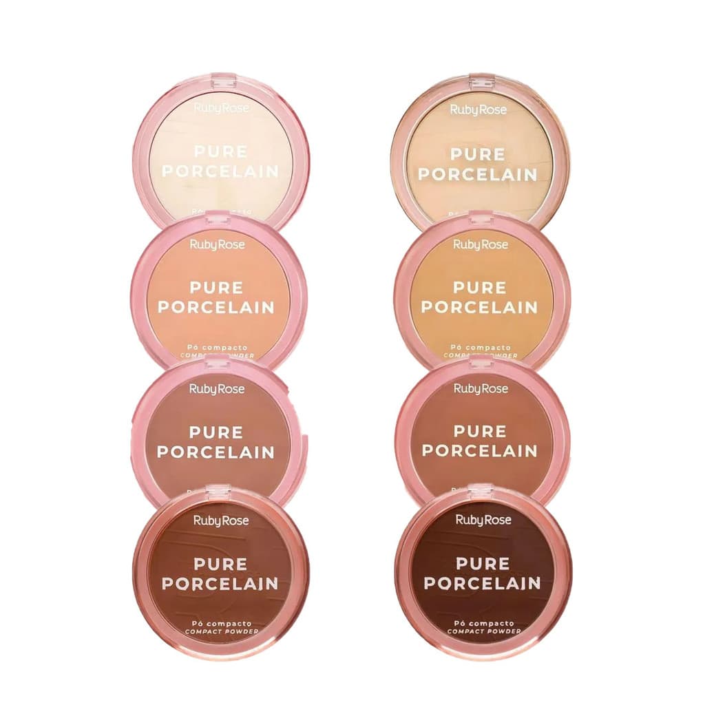 Po Compacto Ruby Rose Pure Porcelain Hbm401