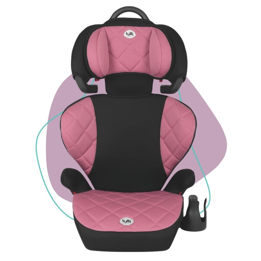 Cadeira cadeirinha Tutti Baby Booster infantil para auto Triton Il cor Rosa