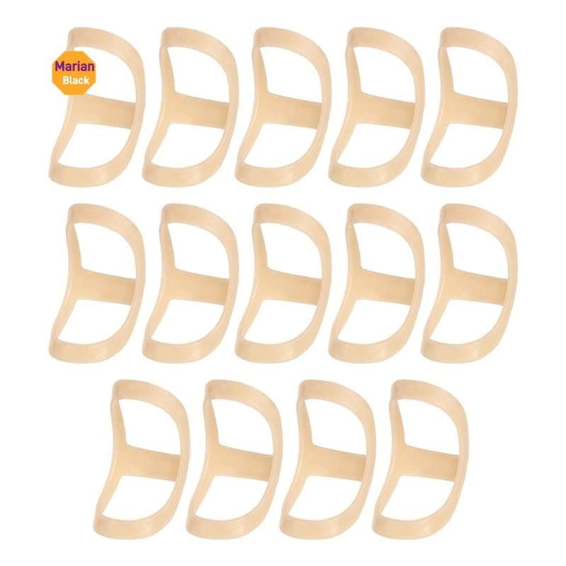 14 Pcs Kit De Tala De Dedo Protetor Leve E Respirável Suporte Para Reduzir Dores Estabilizar Articulações