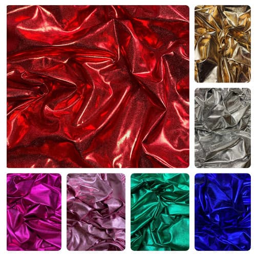 Malha Metalizada c/ elastano CARNAVAL 1mt x 1,50mt