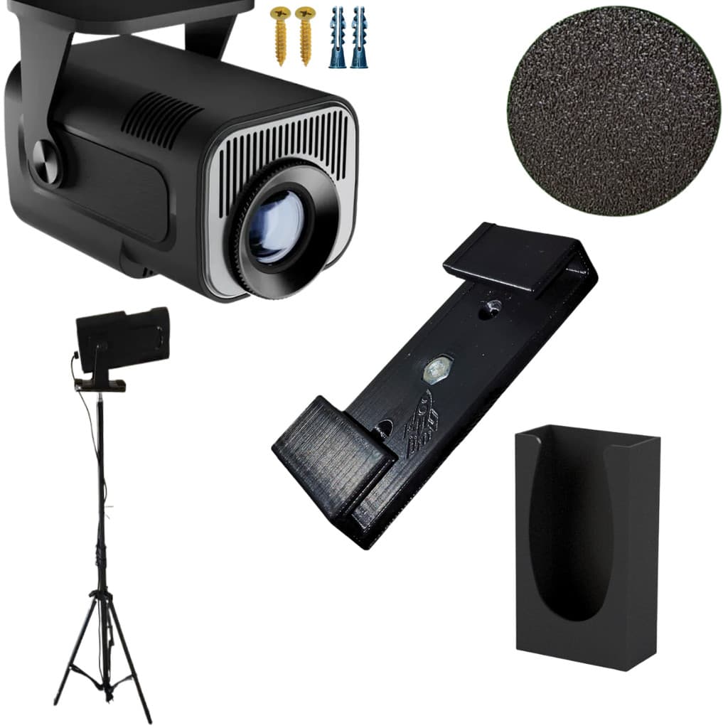 Kit Completo Suporte para Projetor HY320 Mini - Acessórios