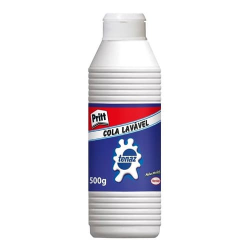 Cola Líquida Branca Tenaz Lavável 500g