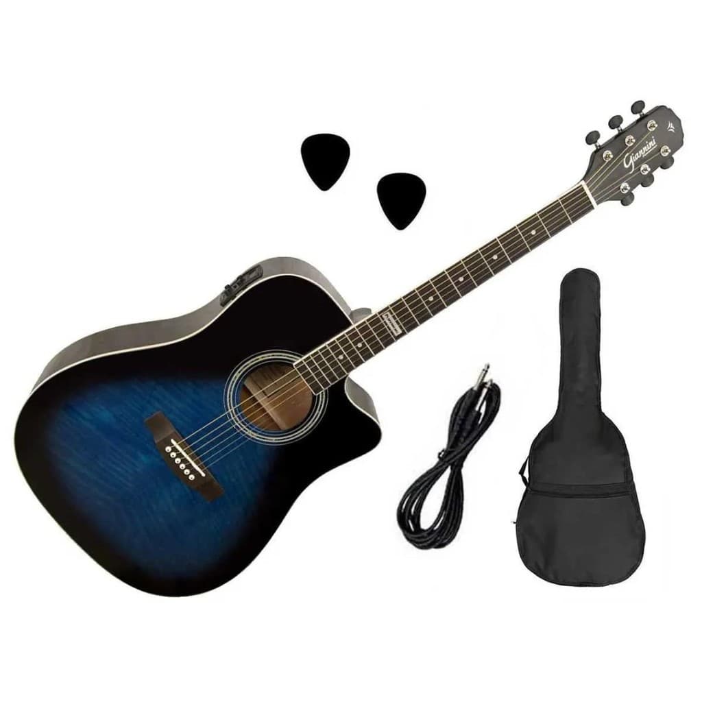 Violão Giannini GF-1D CEQ Folk Eletroacústico