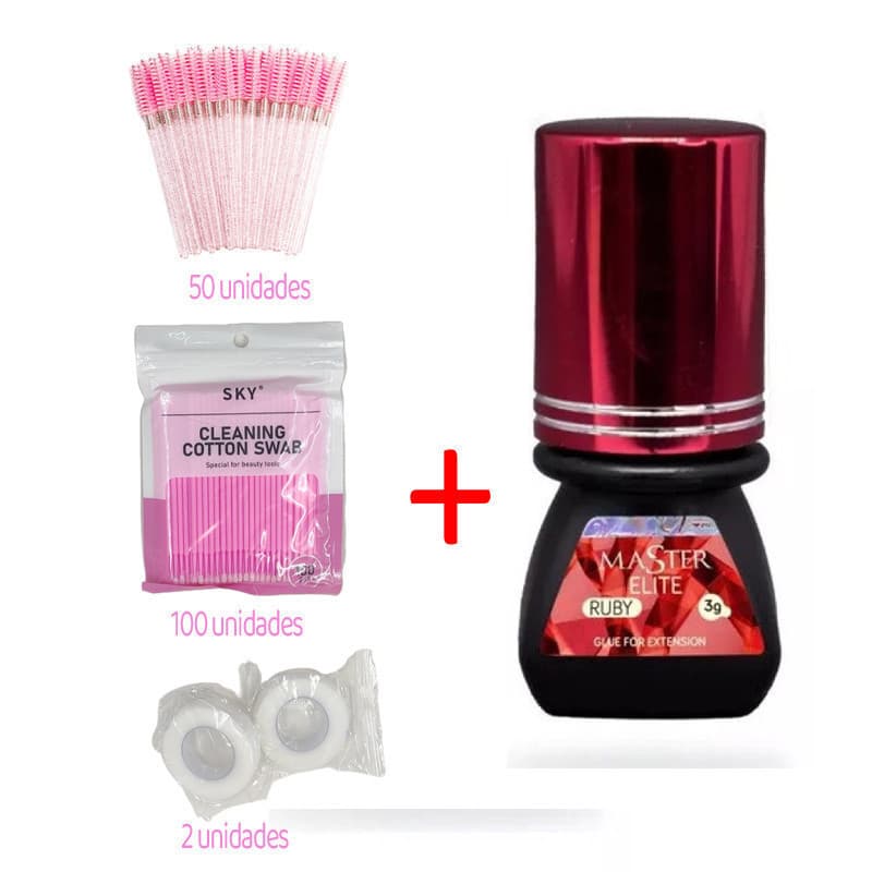 Cola Elite Master Hs Ruby Para Alongamento De Cílios 3ml ORIGINAL