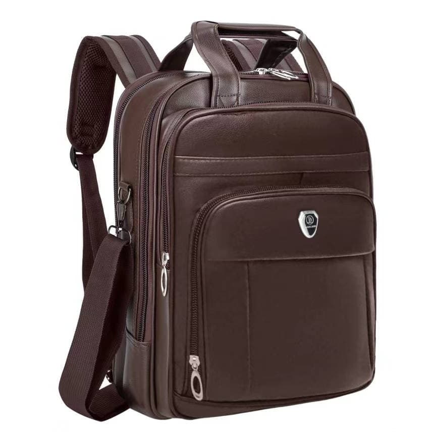 Pasta Mochila Executiva Masculina Executiva Couro