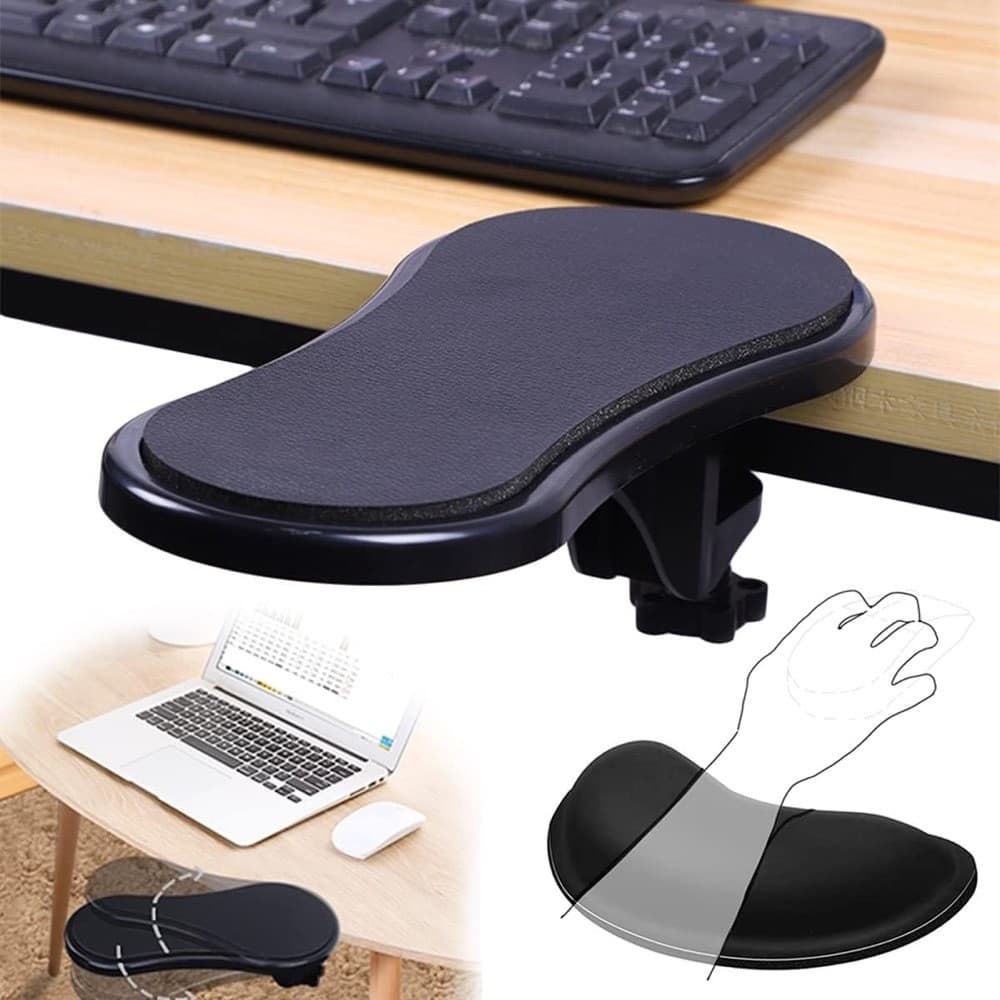 Suporte Apoio Descanso Ergonômico Para Braço Mesa Escritório Computador