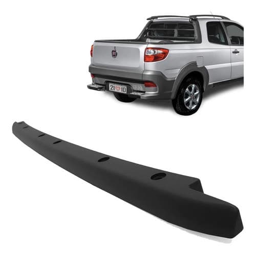 Moldura Tampa Traseira Superior Fiat Strada Freedom 2019