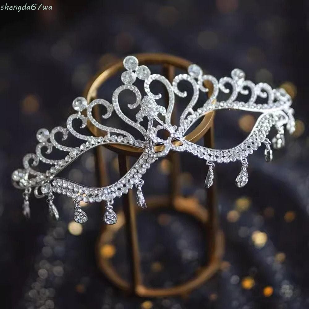 Máscara De Strass SHENGDA , Borla De Véu , Joias De Máscaras , Corrente Facial , Acessórios De Faciais