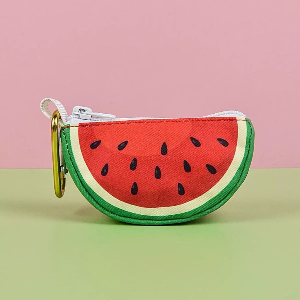 Porta Saquinho Acessório para Cachorros – Estampa Tropical de Melancia - Sem Saquinho
