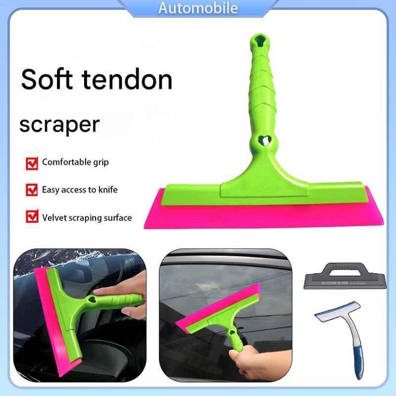 Rodo De Carro Para Limpeza De Janelas ,-Brisa , Ferramenta Ergonômica De Raspador De Chuveiro 