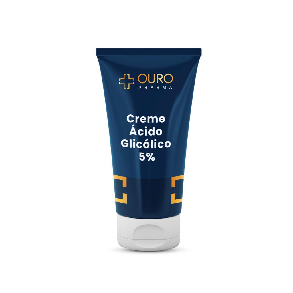 Creme Ácido Glicólico 5% 30gr, 60gr ou 100gr