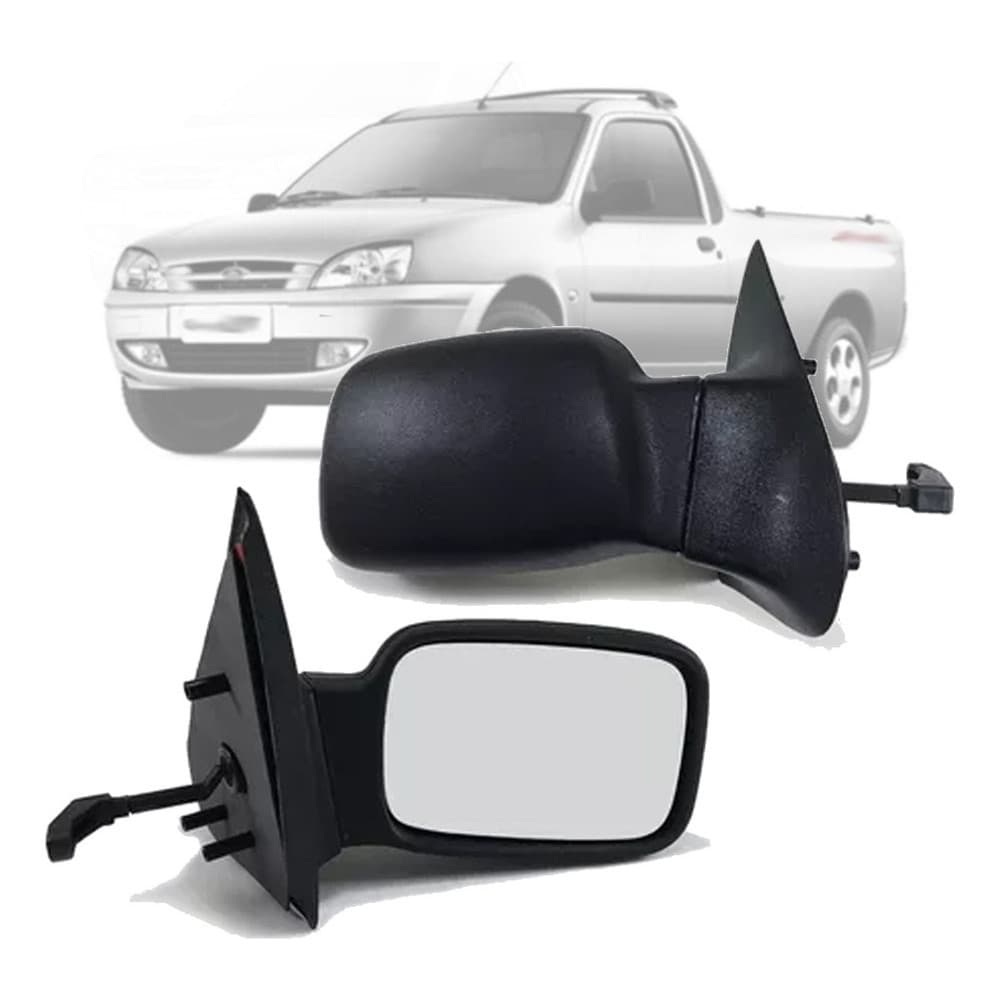 Par Retrovisor Courier 1997 98 99 00 01 02 03 04 05 06 07 08 09 10 11 2012 Com Controle Interno