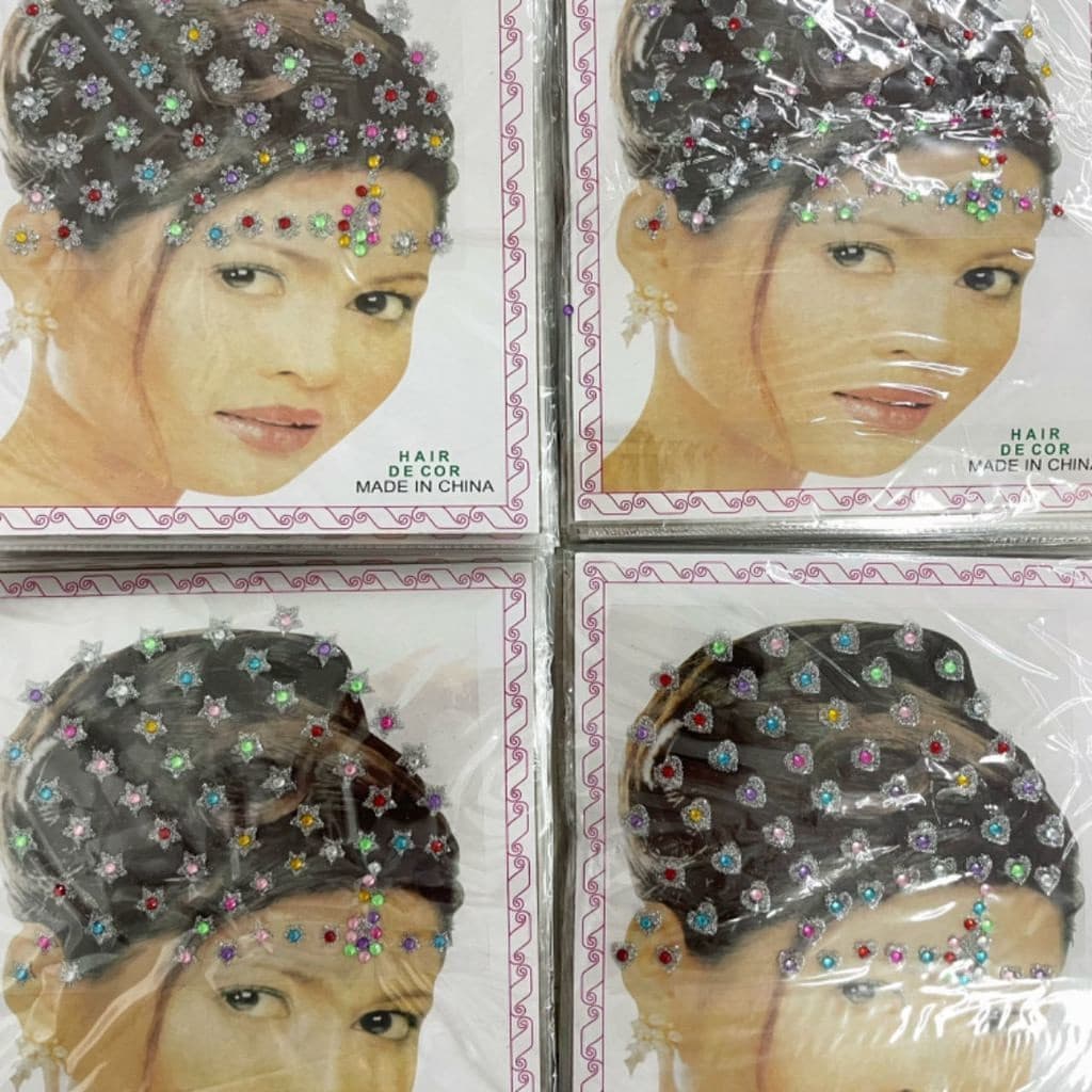 Adesivos Pet Shop Bind Piercing - 12 Cartelas Para Cachorros/ Beleza/ Brilho e Estilo no Cabelo e Salão - WYL