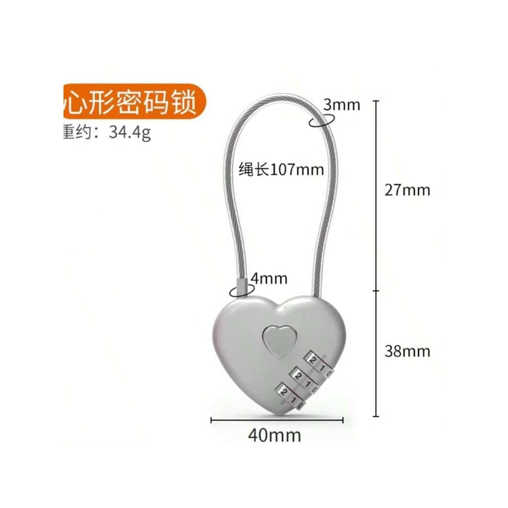 1 Peça  Fechadura Eletrônica Com Senha Cadeado De Combinação Bloqueio De Código Com Cadeado Para.MMS04