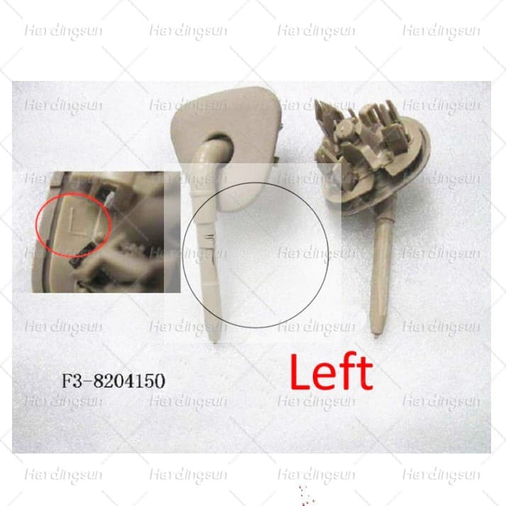 1 Pçs Clipe De Viseira Para toyota corolla 2003-2012 Solar Fivela Fixa byd f3 f3r Eixo De Rotação Da