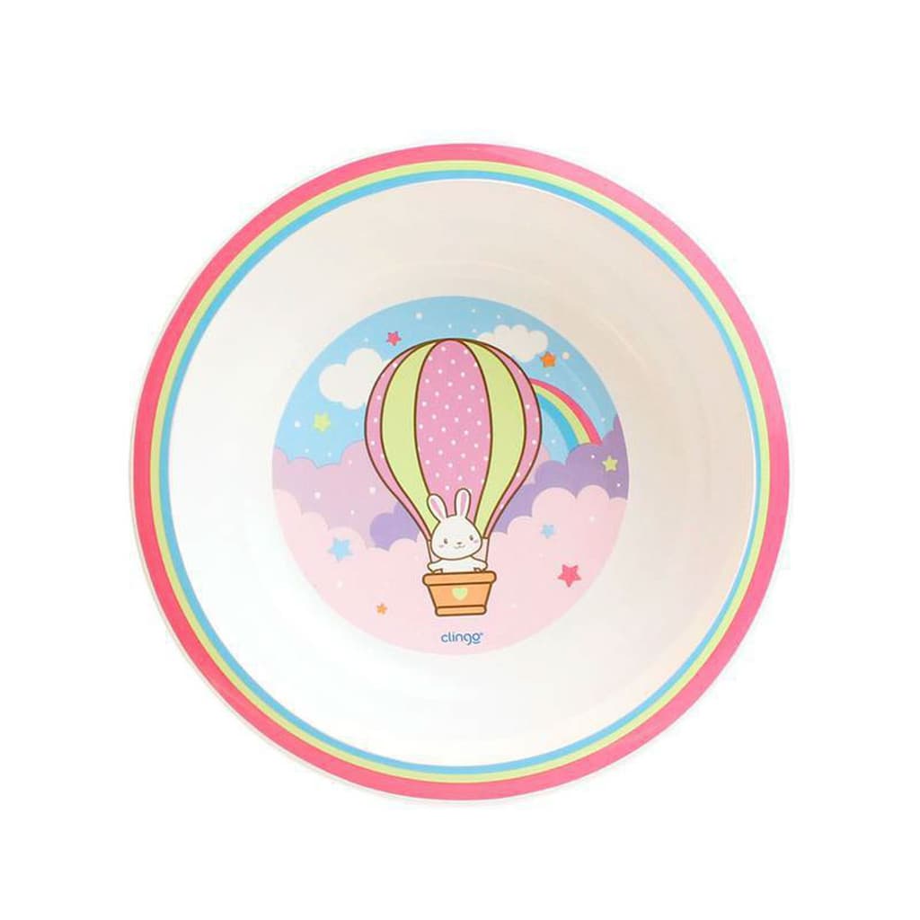 Tigela Infantil Balão Micro-ondas Livre de BPA
