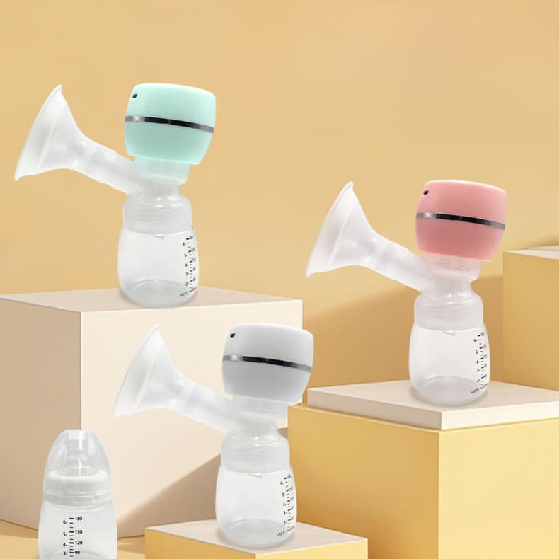 Bomba tira-leite elétrica Sem dor Alta potencia de sucção integrada Silenciosa Massageador Portátil Amamentação