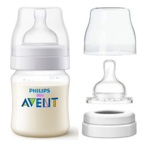 Mamadeira Recém Nascido  Avent Clássica 125ml  Bico Rn 0m+