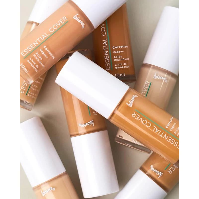 Best Seller  Corretivo Líquido Essential Cover – Luisance, Alta Cobertura e Acabamento Natural