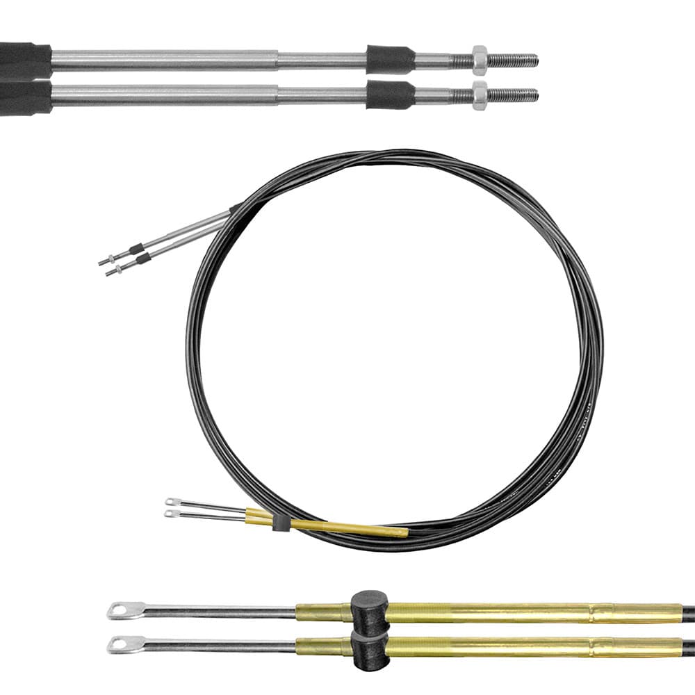 Par Cabo Comando Para Motor Mercury Japon 17 Pés 5,18m 2020+