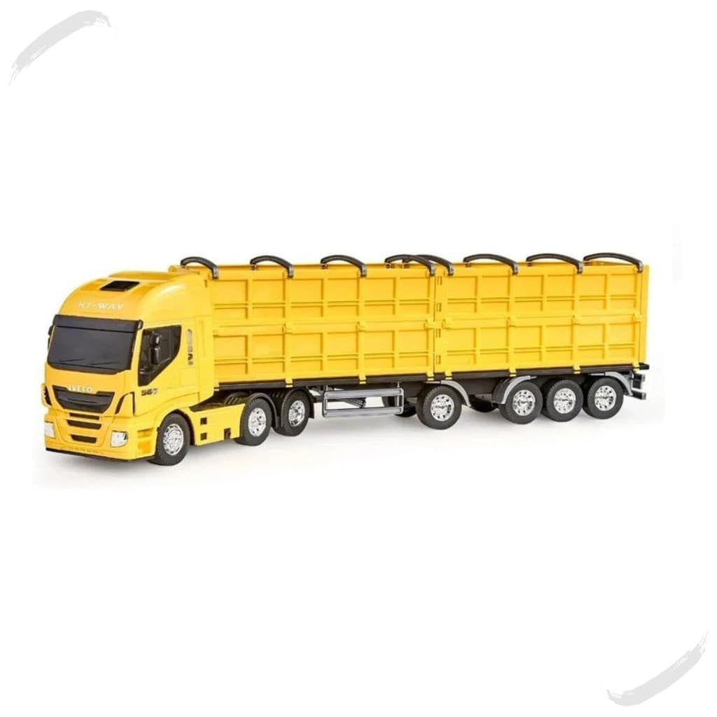 Caminhão Miniatura Hi-way Iveco Graneleiro Tampa Articulada 582