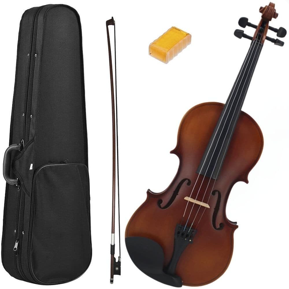 Violino MARINOS Arco Breu Estojo Cavalete Regulado Luthier 4/4 MV-44 Germany