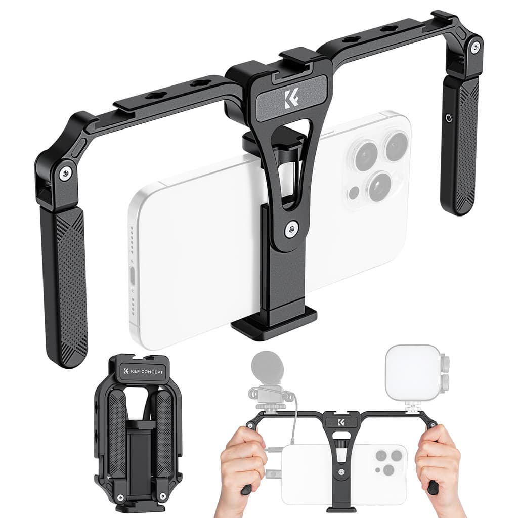 Equipamento K&F Estabilizador Dobrável Para Smartphones 360º