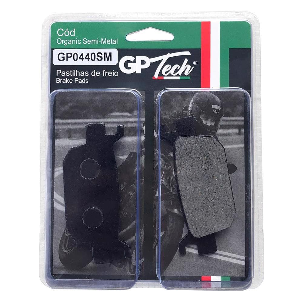 PASTILHA FREIO GP TECH 0440SM (Traseira) SH 300 / SH 150 / PCX 150 ABS 2019