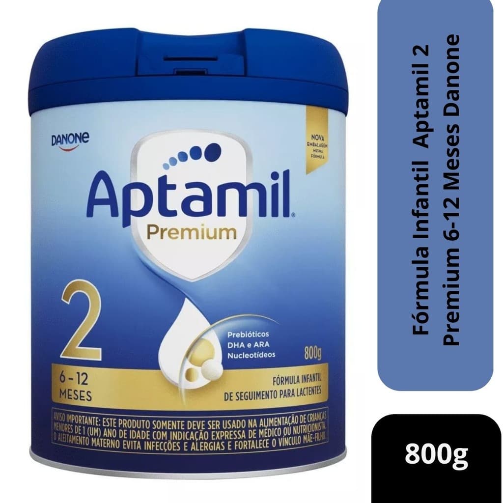 Fórmula Infantil Aptamil Premium 2 6+ Meses 800g