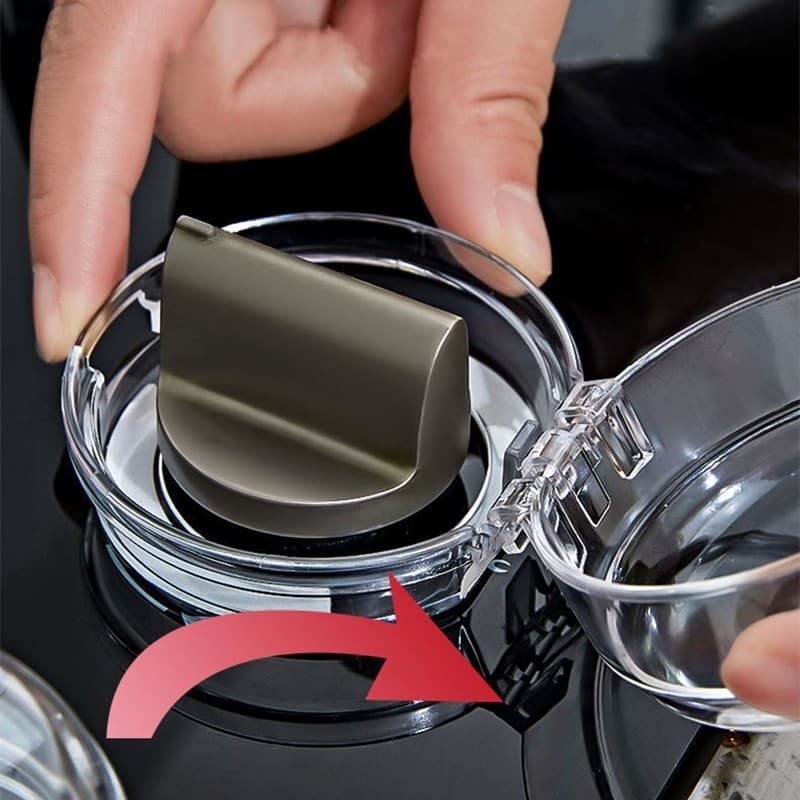 Tampa Para Botão De Fogão Trava Protetor Segurança Infantil Criança Proteção Forno Gás