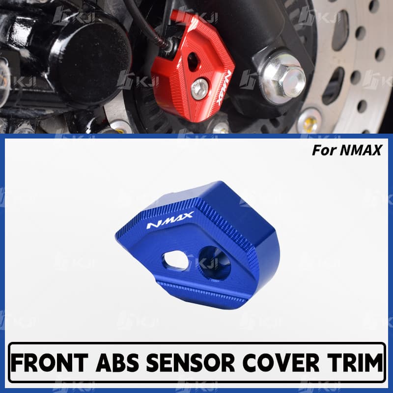 Para Yamaha NMAX 160/155/125/TURBO/NEO Rodas Dianteiras ABS Sensor Capa Decorativa Acessórios Peças