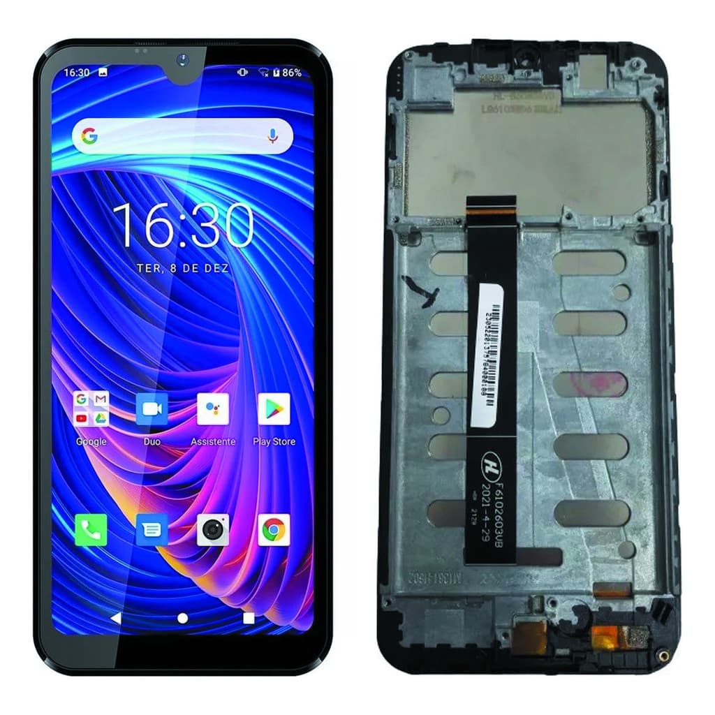 Tela Frontal Display Compatível Philco Hit P8 Dual Sim